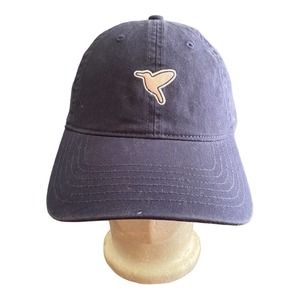 Birddogs Dark Blue‎ & Pink Strap Back Cotton Hat Size Adjustable